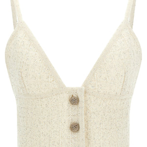 Alessandra Rich Sequin Top