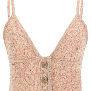 Alessandra Rich Sequin Top