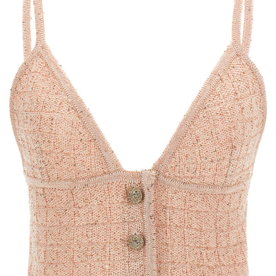 Alessandra Rich Sequin Top