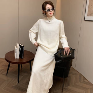 Cassidy Winter Coord Set - Set of Sweater and Skirt