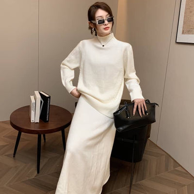 Cassidy Winter Coord Set - Set of Sweater and Skirt