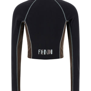 Fendi Color Block Top