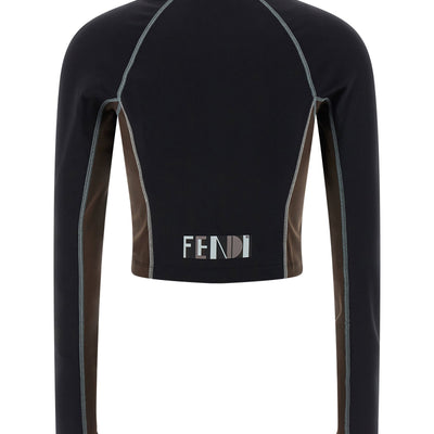 Fendi Color Block Top