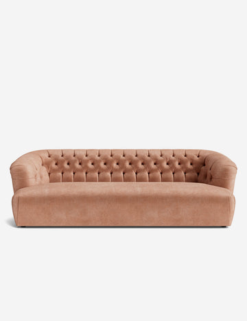 Blush Performance Striated Velvet
