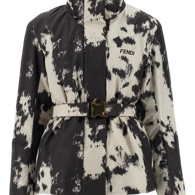 Fendi Frosted Fauna Ski Jacket