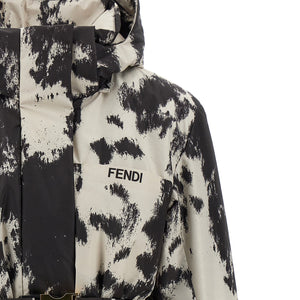 Fendi Frosted Fauna Ski Jacket