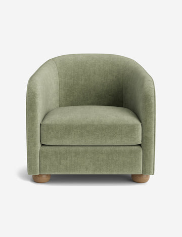 Sage Performance Striated Velvet