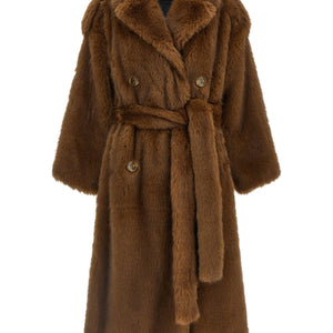 B&B Couture Farrah Eco-fur Coat