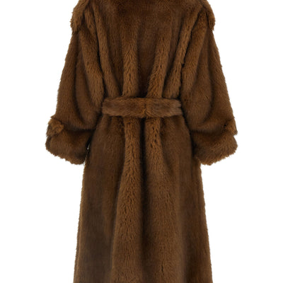 B&B Couture Farrah Eco-fur Coat