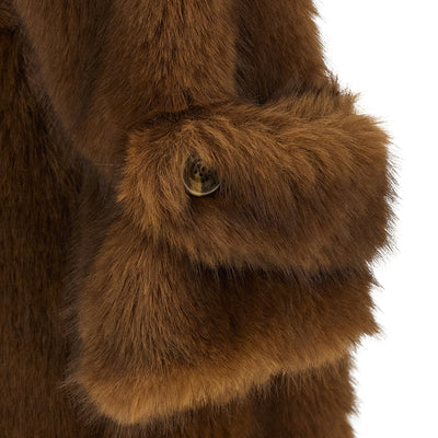 B&B Couture Farrah Eco-fur Coat