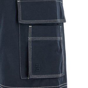 Fendi Bermuda Cargo Canvas Shorts