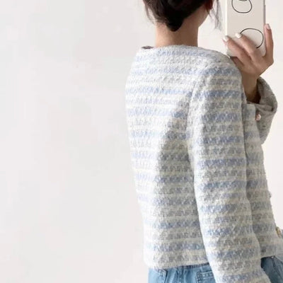Bravia Statement Woolen Tweed Coat