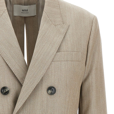 Ami Paris Maxi Split Blazer