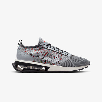 Nike | AIR MAX FLYKNIT RACER  { WOLF GREY/WHITE-BLACK-DARK GREY
