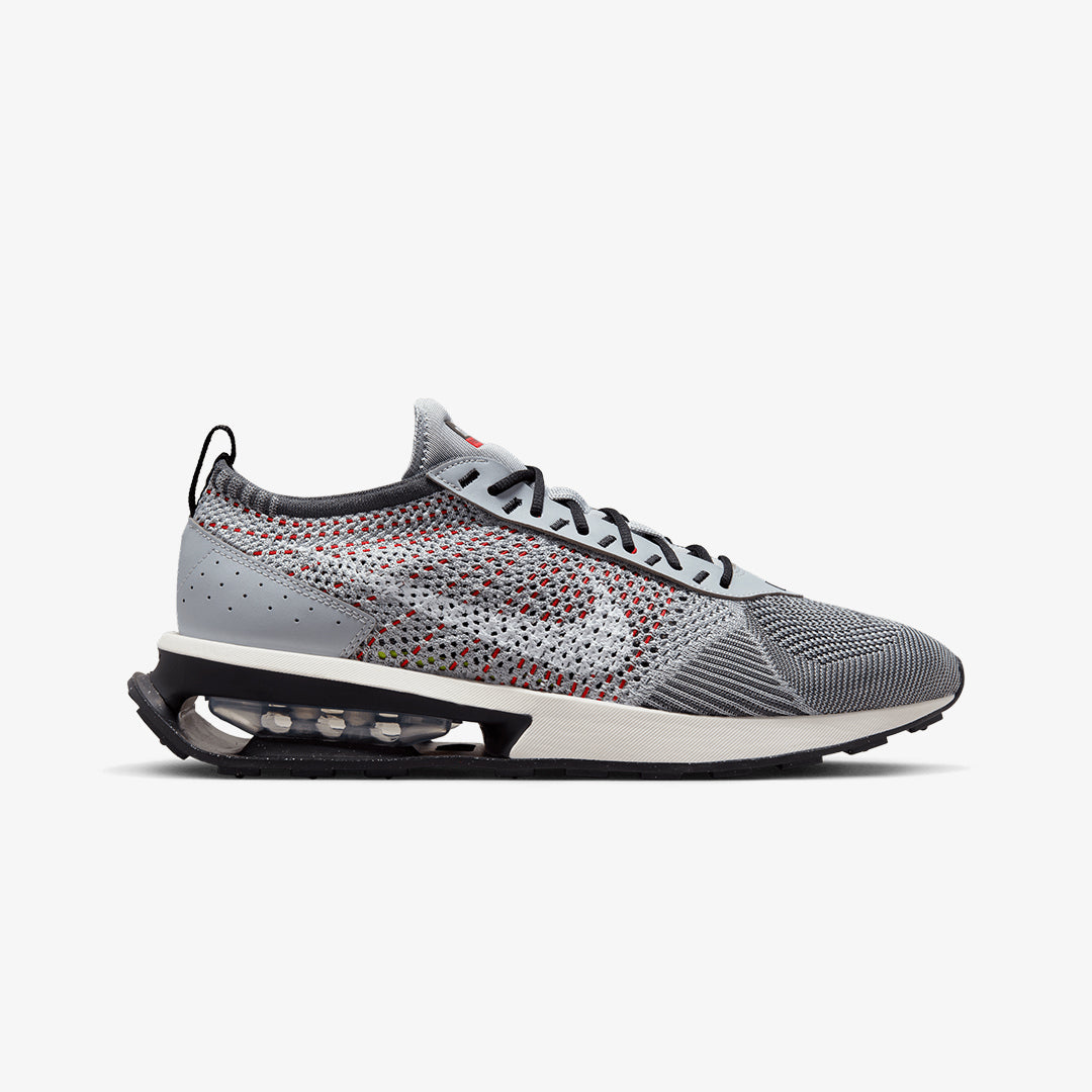 Nike | AIR MAX FLYKNIT RACER  { WOLF GREY/WHITE-BLACK-DARK GREY