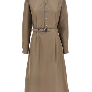 Fendi Chemisier Midi Dress