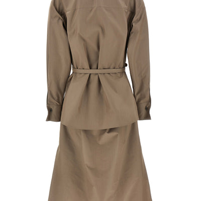 Fendi Chemisier Midi Dress