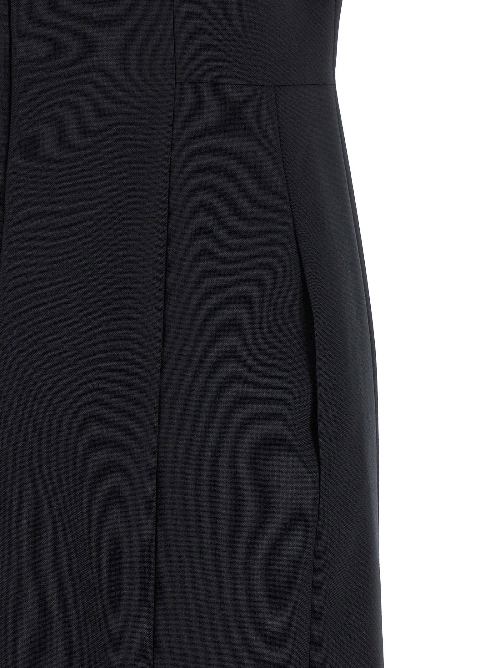 Thom Browne Polo Dress With Intarsia And Rwb Detail