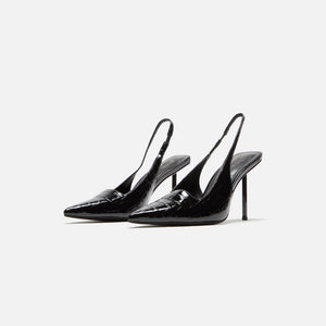 Femme LA G63 Slingback - Exotic Noir