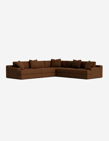 Chocolate Performance Linen