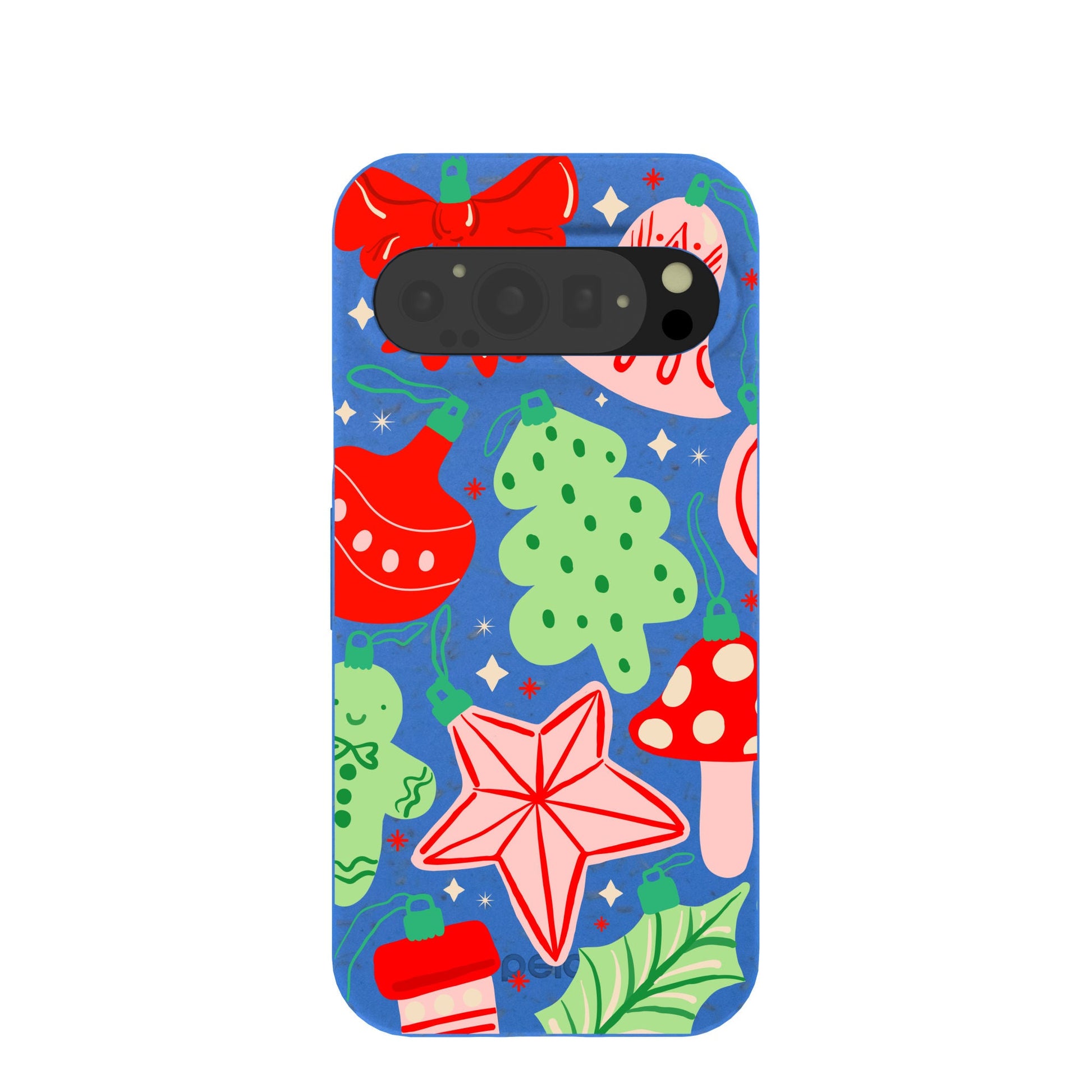 Electric Blue Festive Flair Google Pixel 9/9 Pro Case