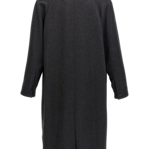 Fendi Single-breasted Cashmere Coat