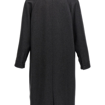 Fendi Single-breasted Cashmere Coat
