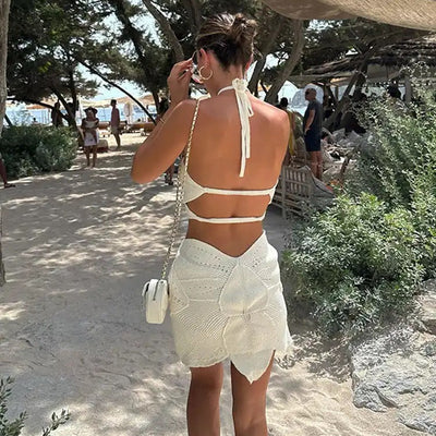 Louisa Summer Lily Dress- Resortwear