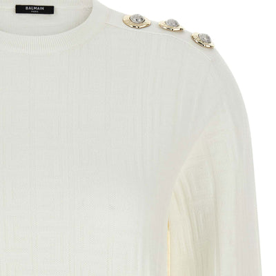 Balmain Maxi Shoulder Top