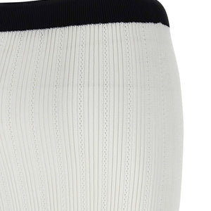 Balmain Two-tone Miniskirt