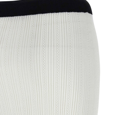 Balmain Two-tone Miniskirt
