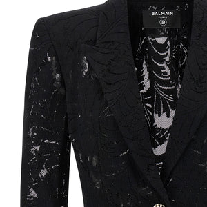 Balmain Lace Blazer