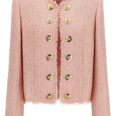 Balmain Sequin Tweed Blazer