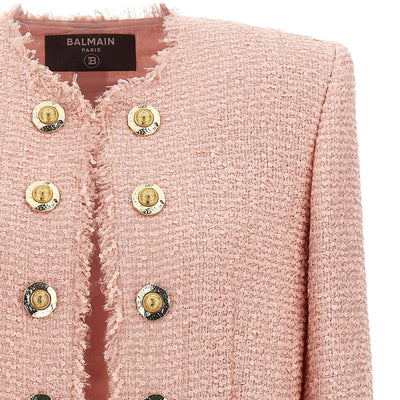Balmain Sequin Tweed Blazer
