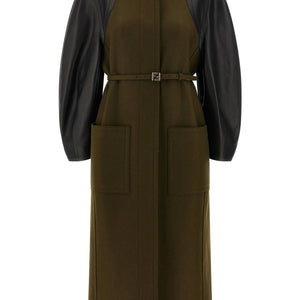 Fendi Wool Felt Coat