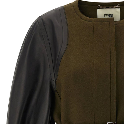 Fendi Wool Felt Coat