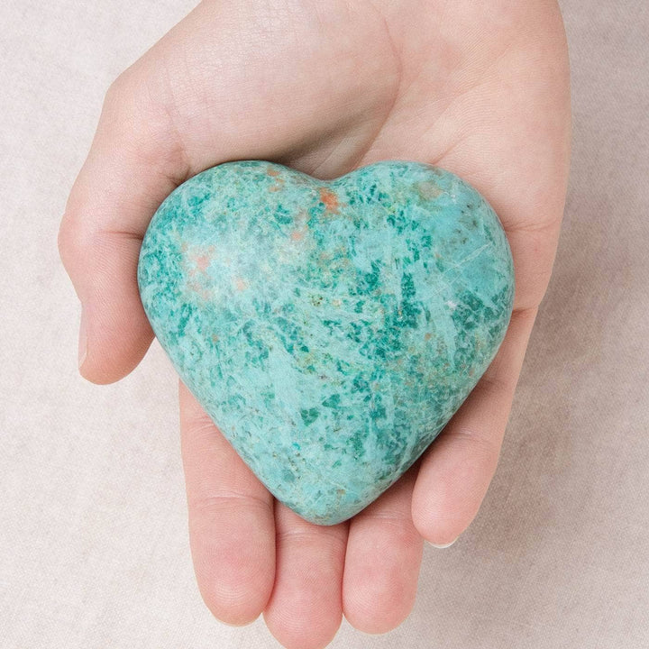 Natural Peruvian Turquoise Hearts  - AAA Premium Quality