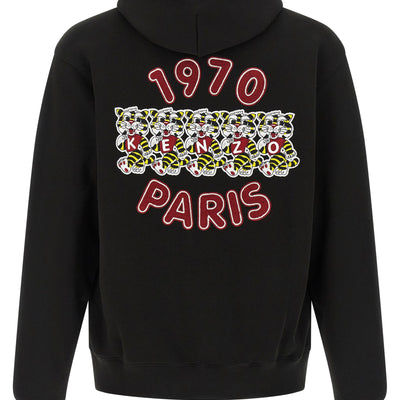 Kenzo Wild Tiger Embroidered Hoodie