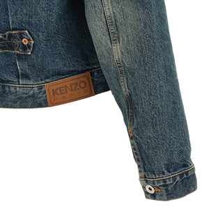 Kenzo Floral Embroidery Denim Jacket