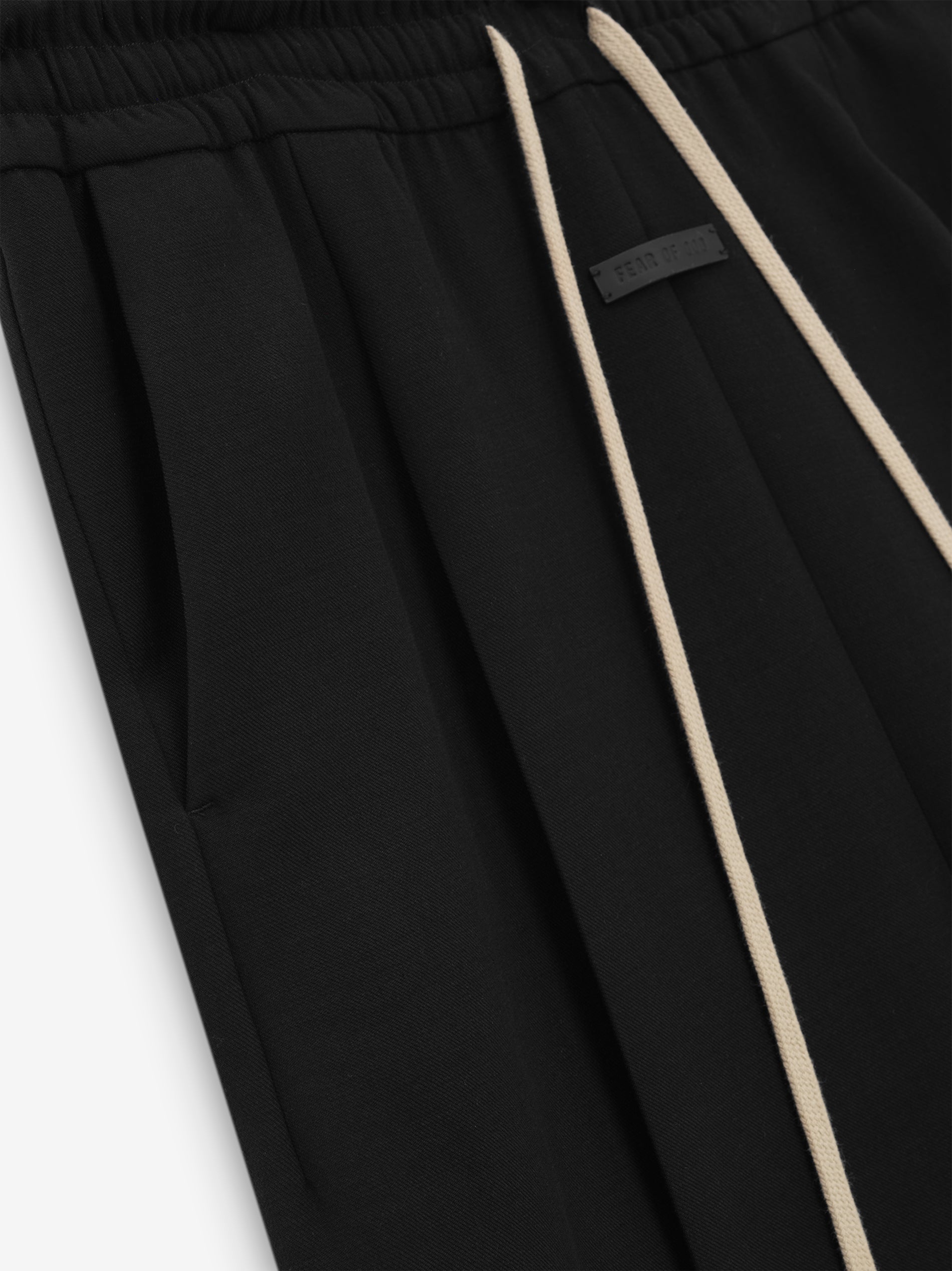 Double Wool Wide Leg Pant