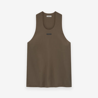 Wool Double Layer Tank Top