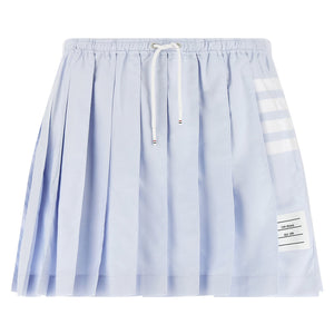 Thom Browne 4-bar Oxford Pleated Skirt