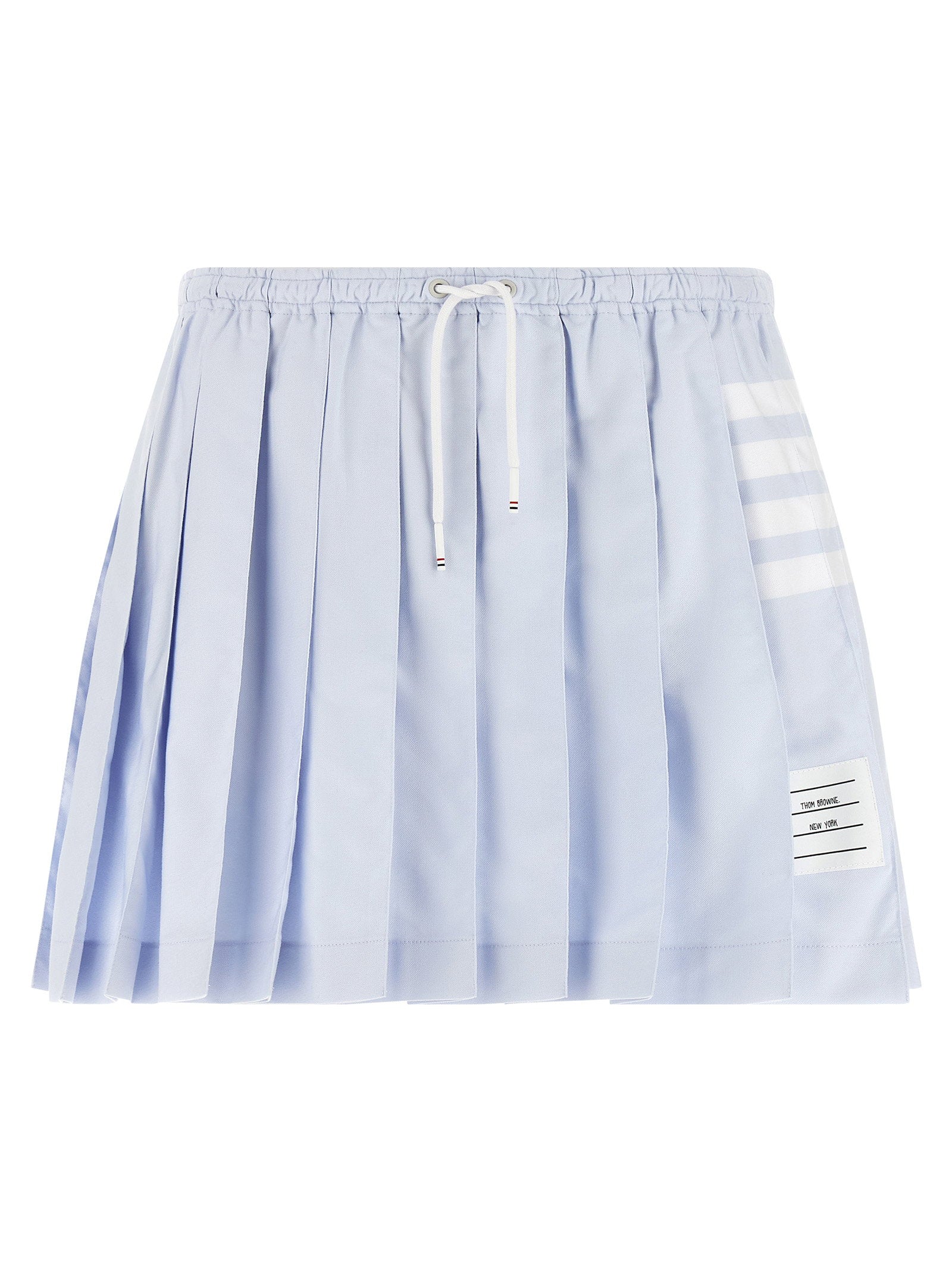 Thom Browne 4-bar Oxford Pleated Skirt