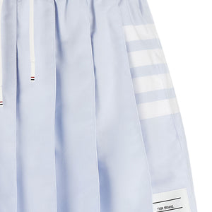 Thom Browne 4-bar Oxford Pleated Skirt