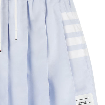 Thom Browne 4-bar Oxford Pleated Skirt