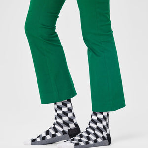 Happy Socks Unisex Filled Optic Style Crew Length Socks for Women and Men