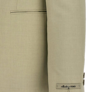 Fendi Single-breasted Wool Blazer