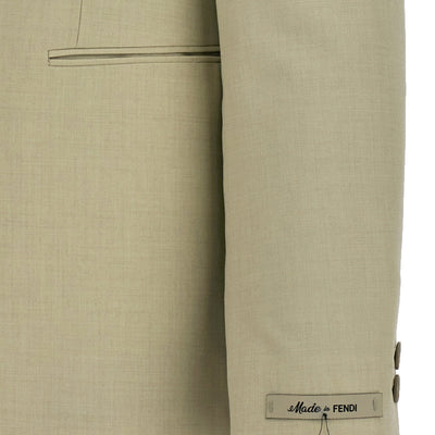 Fendi Single-breasted Wool Blazer