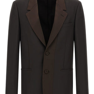 Fendi Crepe Wool Blazer