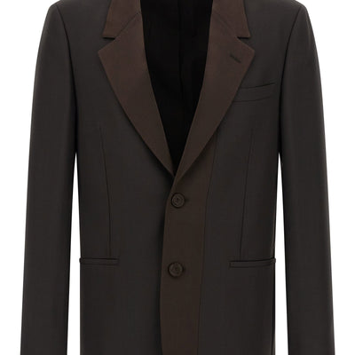 Fendi Crepe Wool Blazer